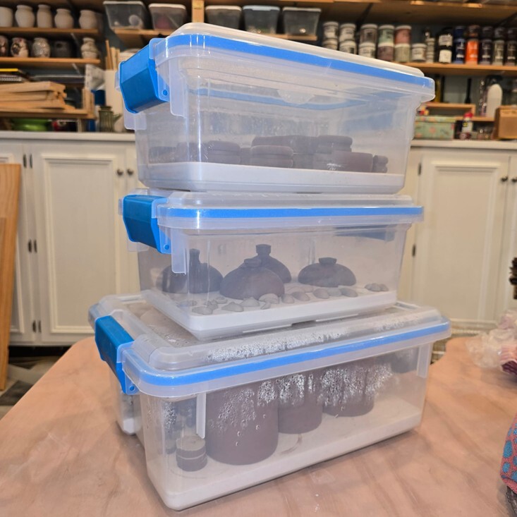 DIY Pottery Tools: Damp Boxes Workshop - logo